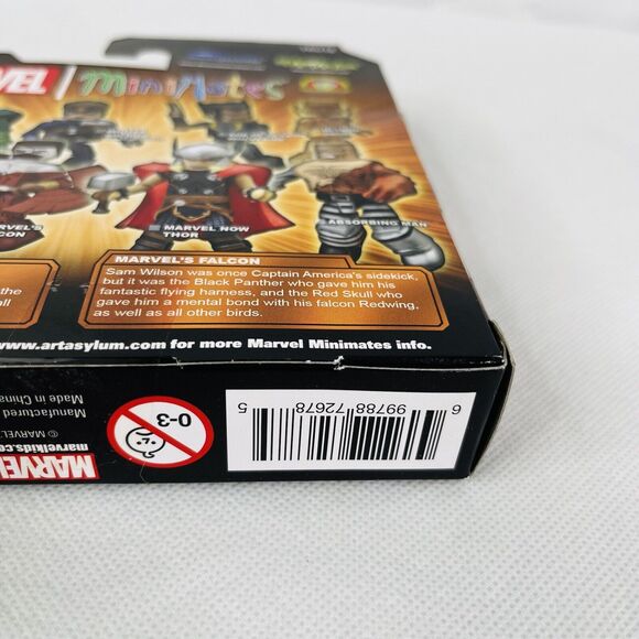 5 for $25| Marvel Minimates Fighting Chance Captain America &‎ Falcon TRU - Picture 8 of 8